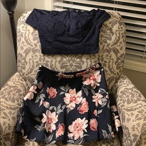 Navy blue hoco dress 🎊🎊